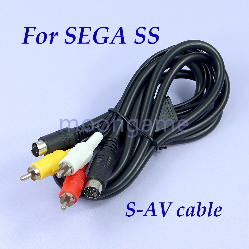 10pcs-18m-audio-video-av-cable-for-saturn-ss-av-line-cord-cable-3rca-converter-wire-for-sega-saturn-console-s-video-s-av-cable