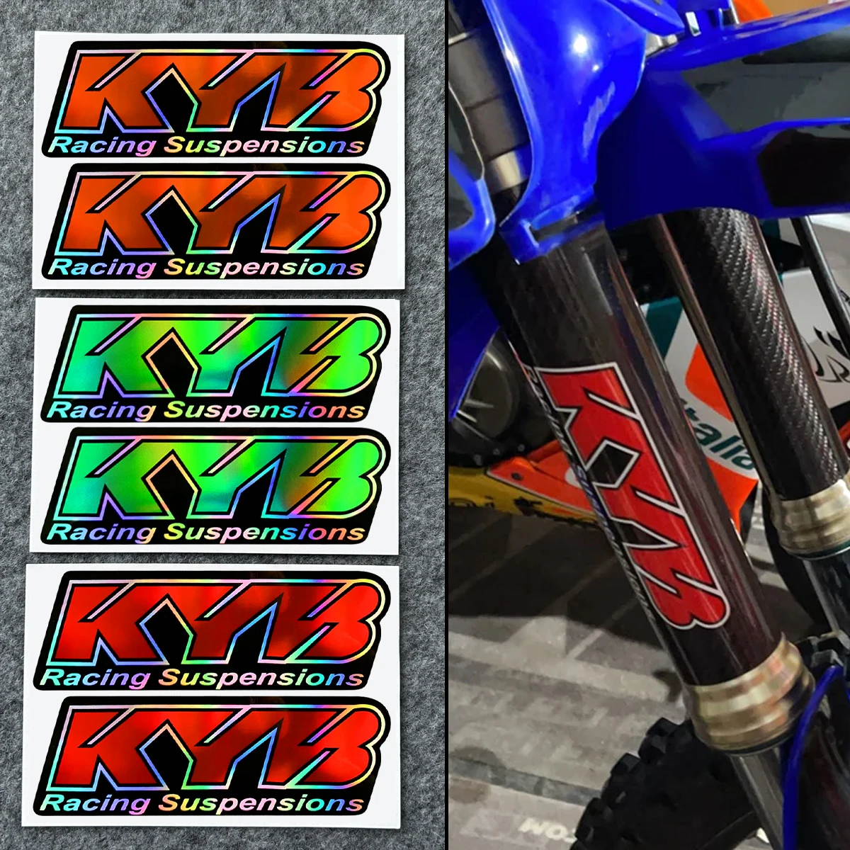 Fork KYB Suspension Decal for KTM Duke 125 390 EXC Accessories 1290 Super Adventure 790 890 S R 990 Stickers 250 1190 Rc 200 300