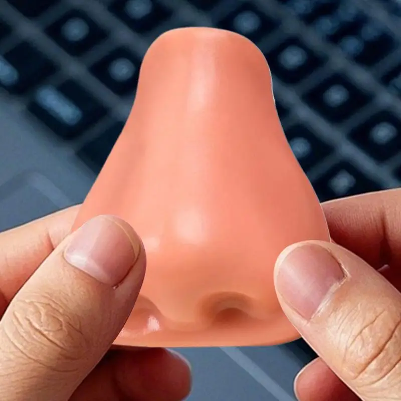 Jouet de pincement de boutons, soulagement du Stress, Popper satisfaisant, farces bizarre, jeu de nez pour bureau, salle de classe, voyage, salles d'attente, ennui