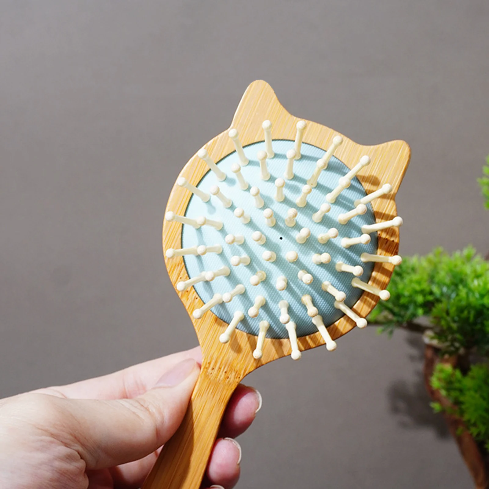 Brosse coiffante pour cheveux bouclés pour femmes et hommes, peigne de massage sans frisottis, élimine les nœuds et les nœuds, salon de coiffure