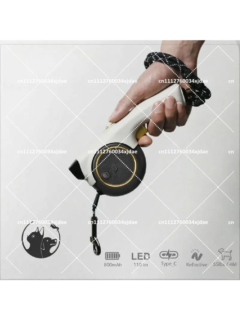Automatic Retractable Dog Leash for Outdoor Walking, Durable Pet Lead