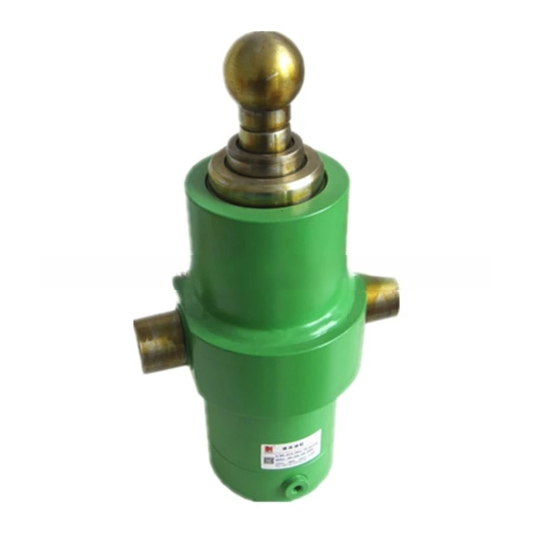 Hydraulic Cylinder Multi Stage Telescopic Plunger Wear Resistant Threaded Ball Head Rod End for Tipper Dump Truck
