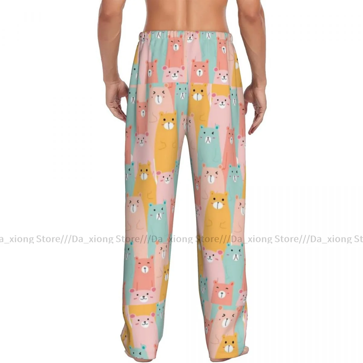 Cute Bears Mens pigiama pigiama pantaloni Lounge pantaloni Sleep Bottoms