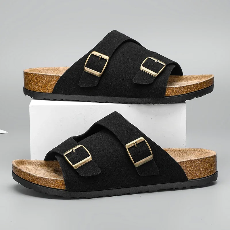 Replicas Luxury Brands Shoes for Men 2024 Men's Dad Sandals Man Summer 2024 Platform Sandals. Slipers Mens Soft Sandles Slippers