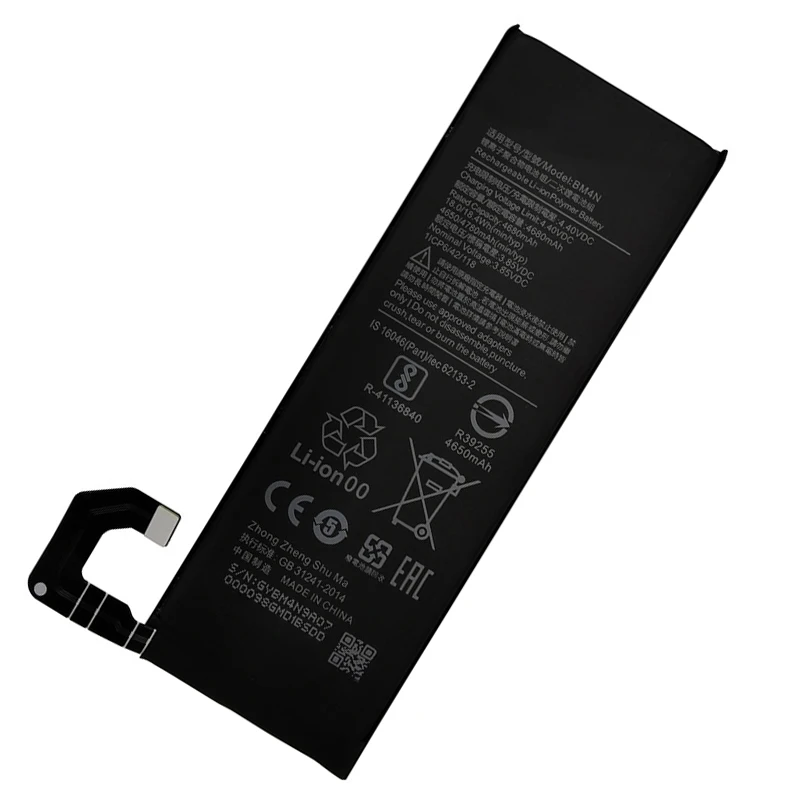 100% Genuine Phone Replacement 4780mAh Battery BM4N For Xiaomi Mi 10 5G Mi10 Bateria Batteries Fast Shipping