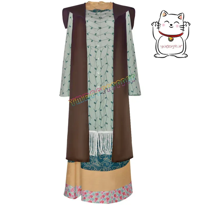 Novedad Anime Sybil Trelawny Cosplay disfraz estilo Academia vestido capa conjunto Halloween maestro noche carnaval disfraz de rol