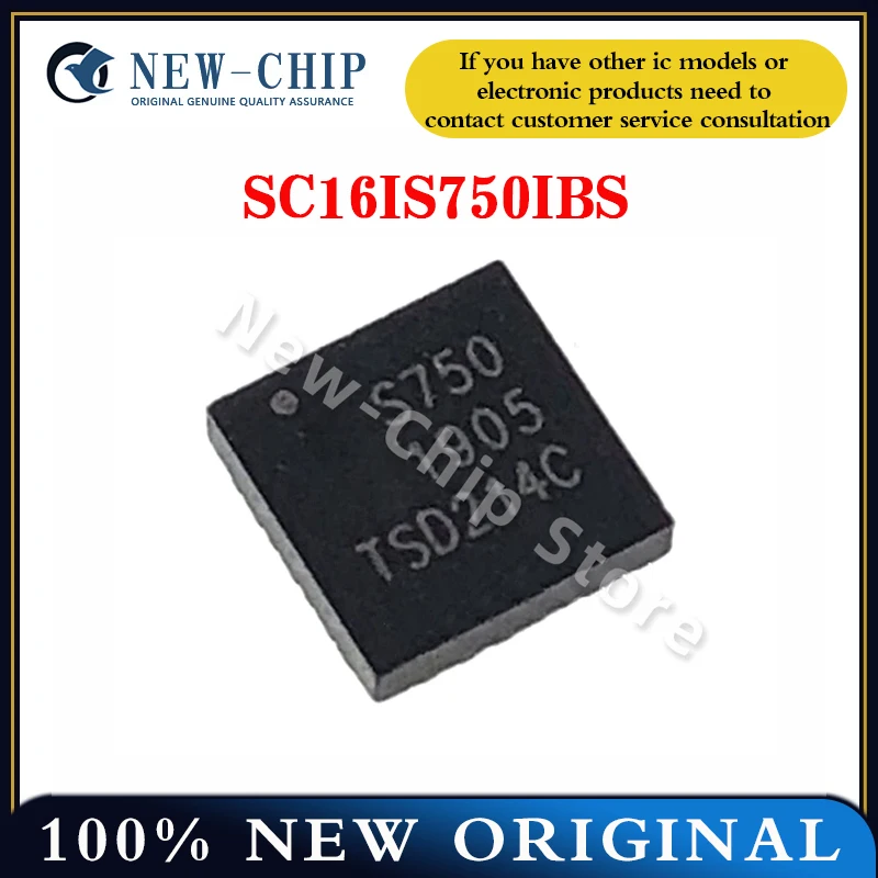 

2-50 шт./лот SC16IS750IBS S750 QFN24 НОВЫЙ ОРИГИНАЛ