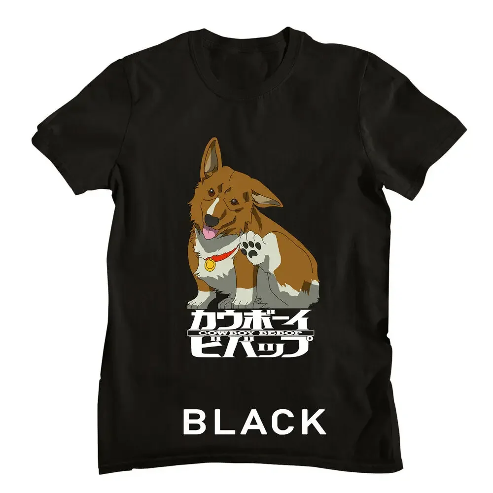 Corgi Ein Cowboy Bebop T-Shirt, Cowboy Bebop Anime,new unisex T-shirt