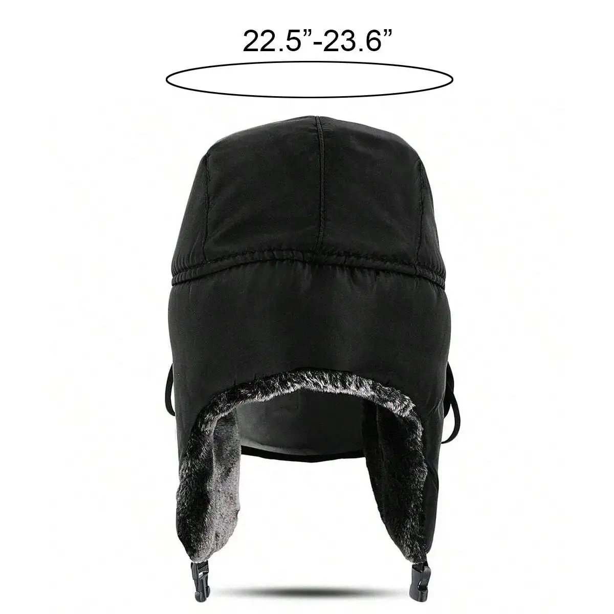 Pilot Hat Ushanka Men's Winter Trapper Hat with Windproof Mask-Russian Trooper Hat Hunting Skiing Hat for Men Women