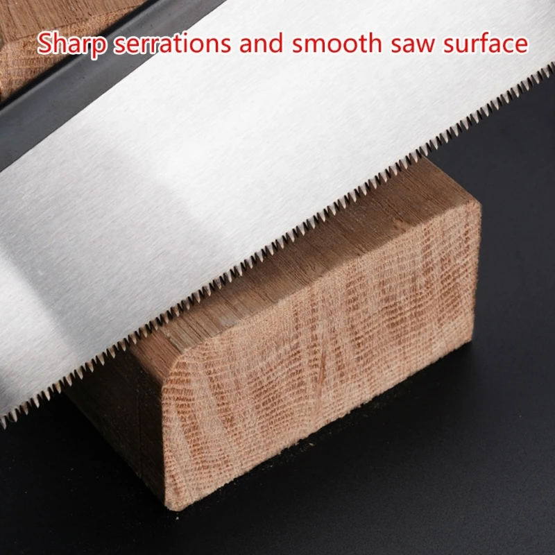 SK5 Double Edged Japanese Hand Wooden Handle Hand Woodworking Pull Sawing Flexible Trim Sawing Fast Cutting Too