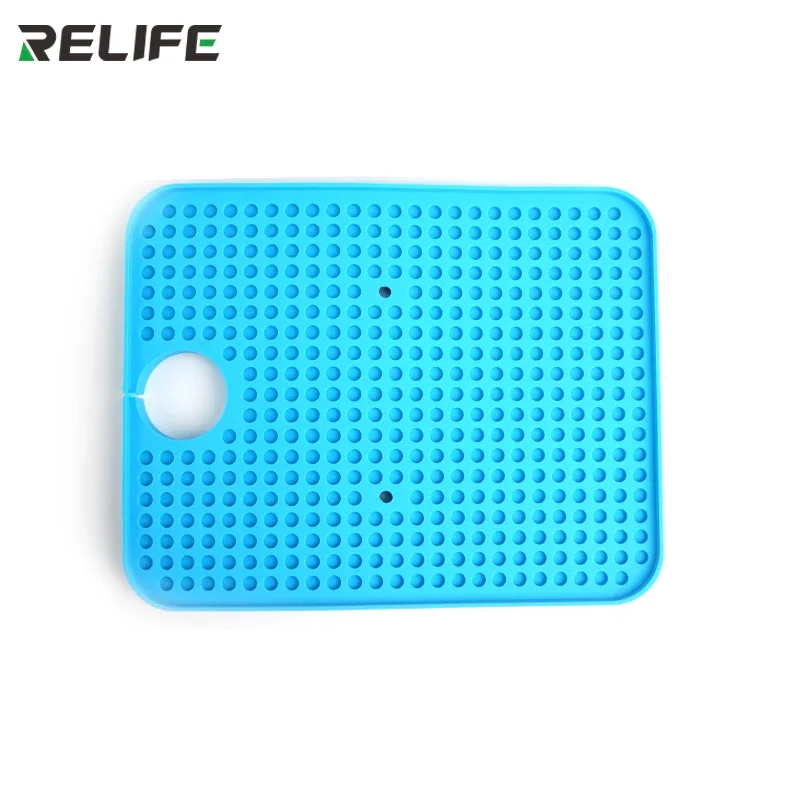 RELIFE RL-004M Microscope B1 Base Maintenance Pad Desk Mat Heat Insulation Silicone Pad for Microscope Repair Station Tools