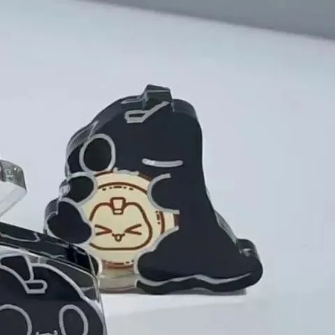 زخرفة سطح المكتب الجديدة ذات الجمالية العالية من الأكريليك التنكرية محلية الصنع لتقديمها للأصدقاء والصديقات #4