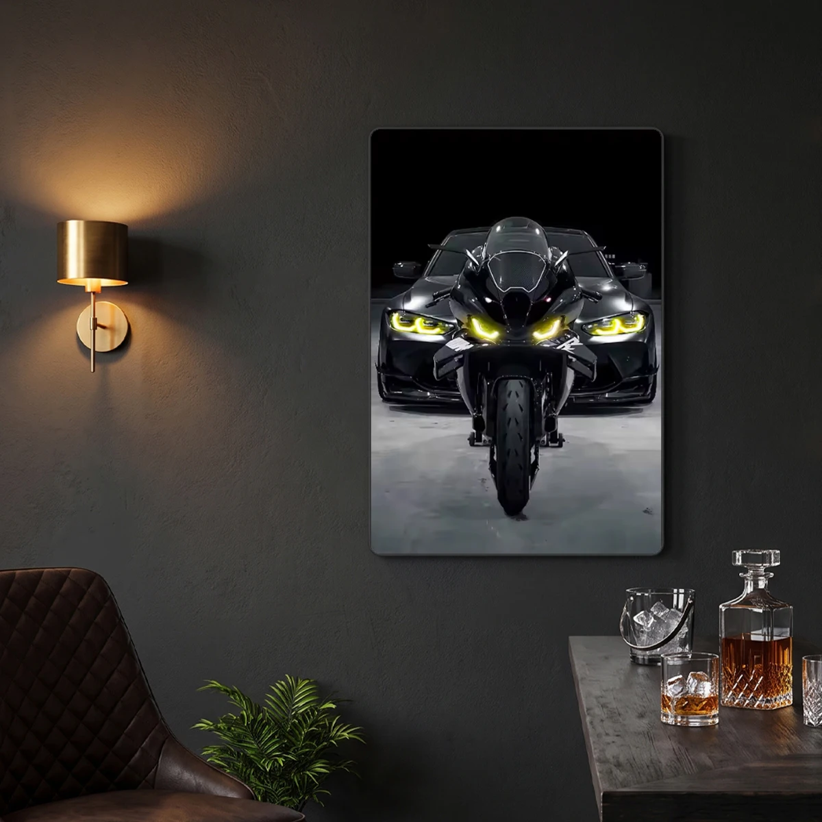 Customizable USB Remote-Controlled Color-Changing LED Neon Lights for Cars Garages Bars Rooms - Hanging Art Pieces