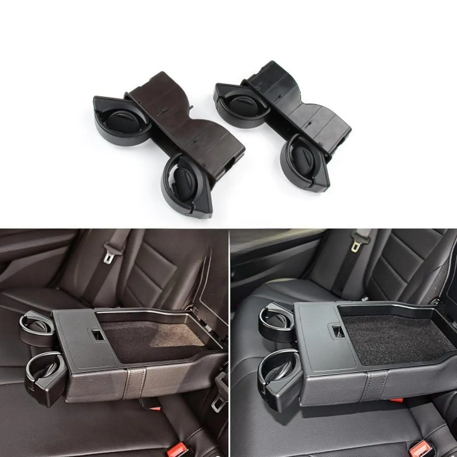 

Rear Seat Armrest Cup Holder Interior Decoration Coffee Mug Holder 0998100213 for Mercedes-benz Cls-class/W257 2017-2024