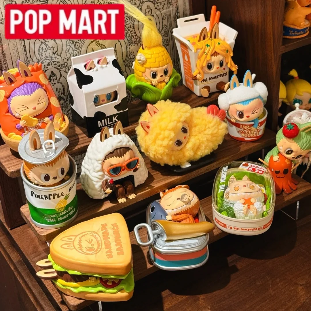 

Genuine The Monsters Labubu Wacky Mart Series Blind Box And Labubu Headphone Case Peripheral Collectible Toy Customized Gift