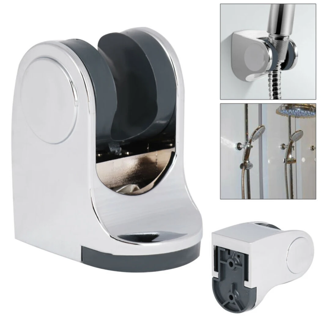 ABS Shower Holder Bathroom Adjustable Wall Mount Shower Bracket Head Hose Holder Handheld Suction Bathroom Accessories