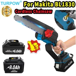 8 Inch Cordless Chainsaw High Hardness Chain For Makita BL1830 18v Battery BL1840 BL1850 BL1860 Electric Chain saw Tool
