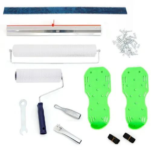 

Cement Self-leveling Tool Kit Floor Paint Roller Blade Spike Rake Construction Tools