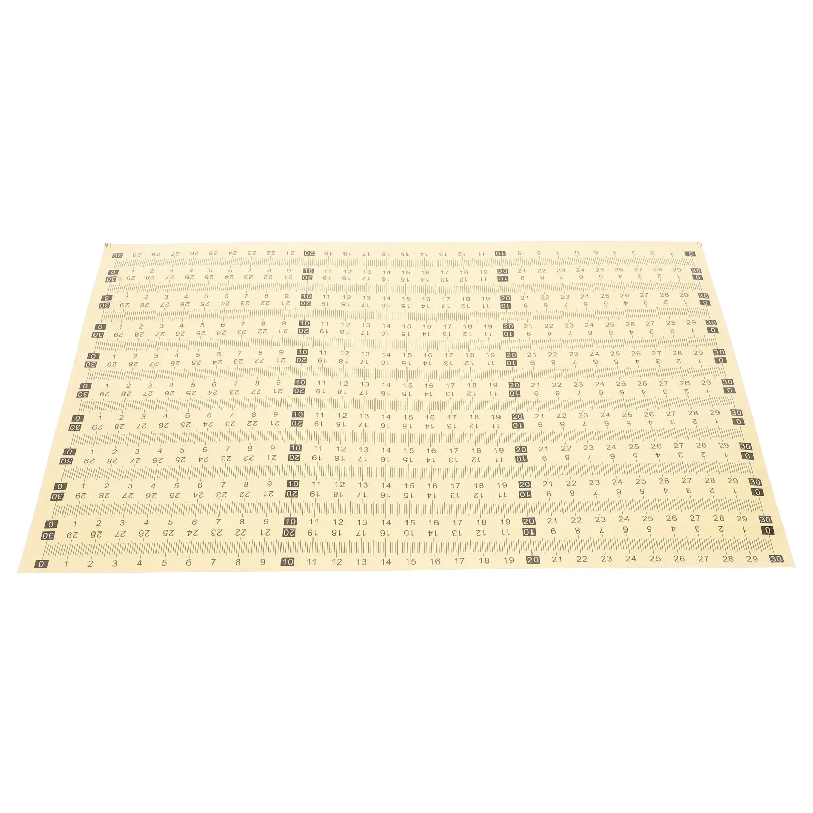 

20 шт. самоклеящихся наклеек-линейек для измерения, стикеры-ленты для маркировки, наклейки-линейки для инженерных измерений