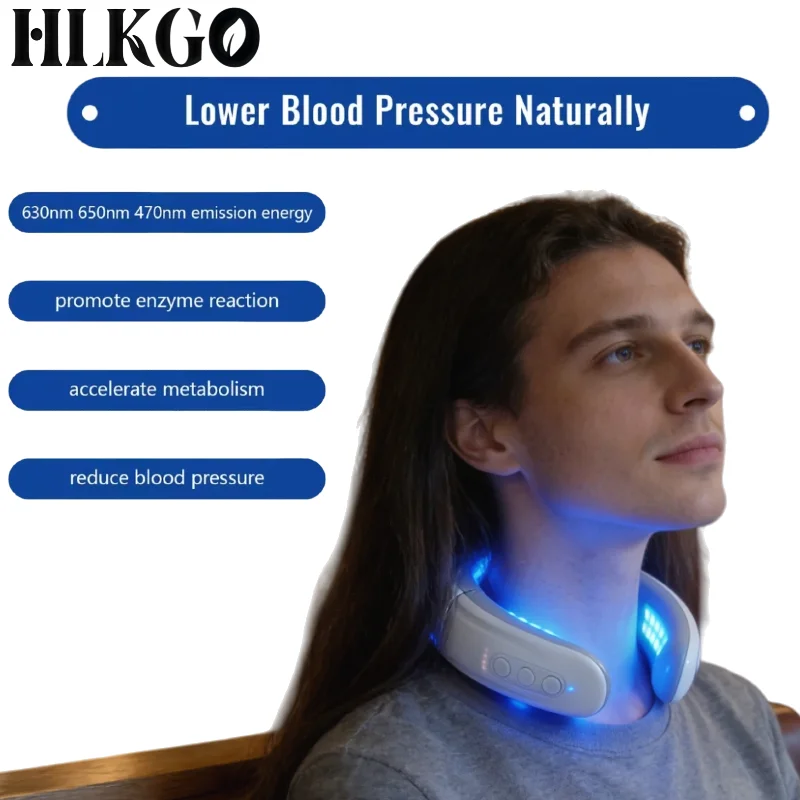 

Профессиональный лазерный терапевтический аппарат для шеи, 9 диодов 650 нм, 1900 мАч, для поддержания здоровья сердечно-сосудистой системы