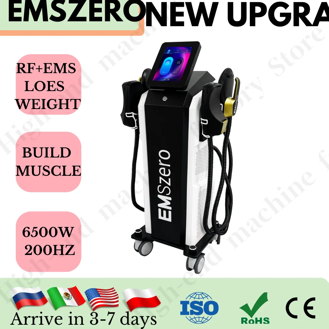 

EMSZERO PRO Ultra Sculpt RF 6500w NEO Body Slimming Nova Fat Burning Muscle EMS Sculpting Electromagnetic Stimulate Hiemt Pro