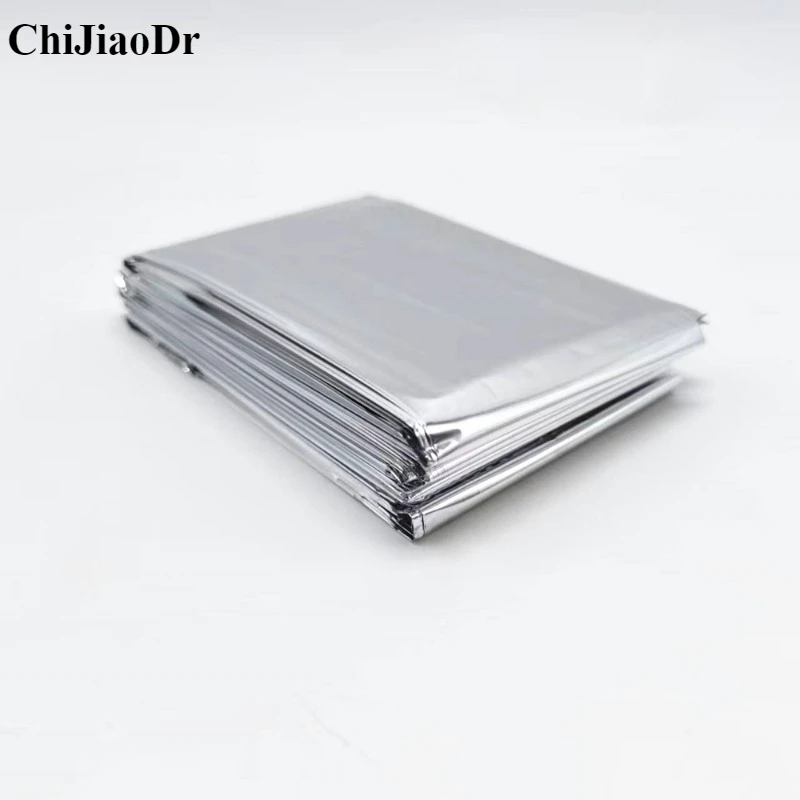 

Открытый аварийный изолятор, защита от холода, первая помощь, землетрясение, поле, выживание, портативное компрессионное одеяло, 10 шт.