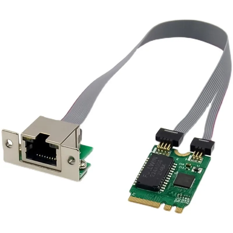 M.2 A + E 2500M Ethernet adapter card RTL8125B M2 2.5G Gigabit network interface card soft routing