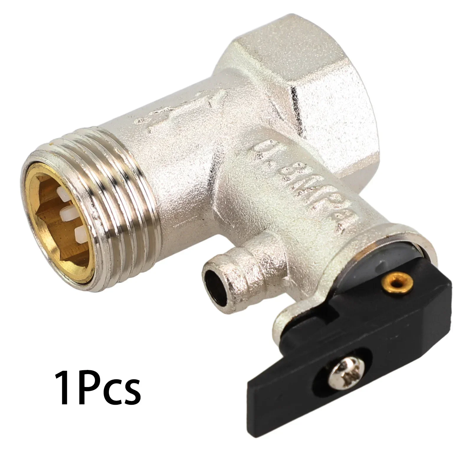 Brass Pressure Relief Valve for Closed Water Systems Adjustable Pressure Settings 1/2 Inch Threads Reliable Performance