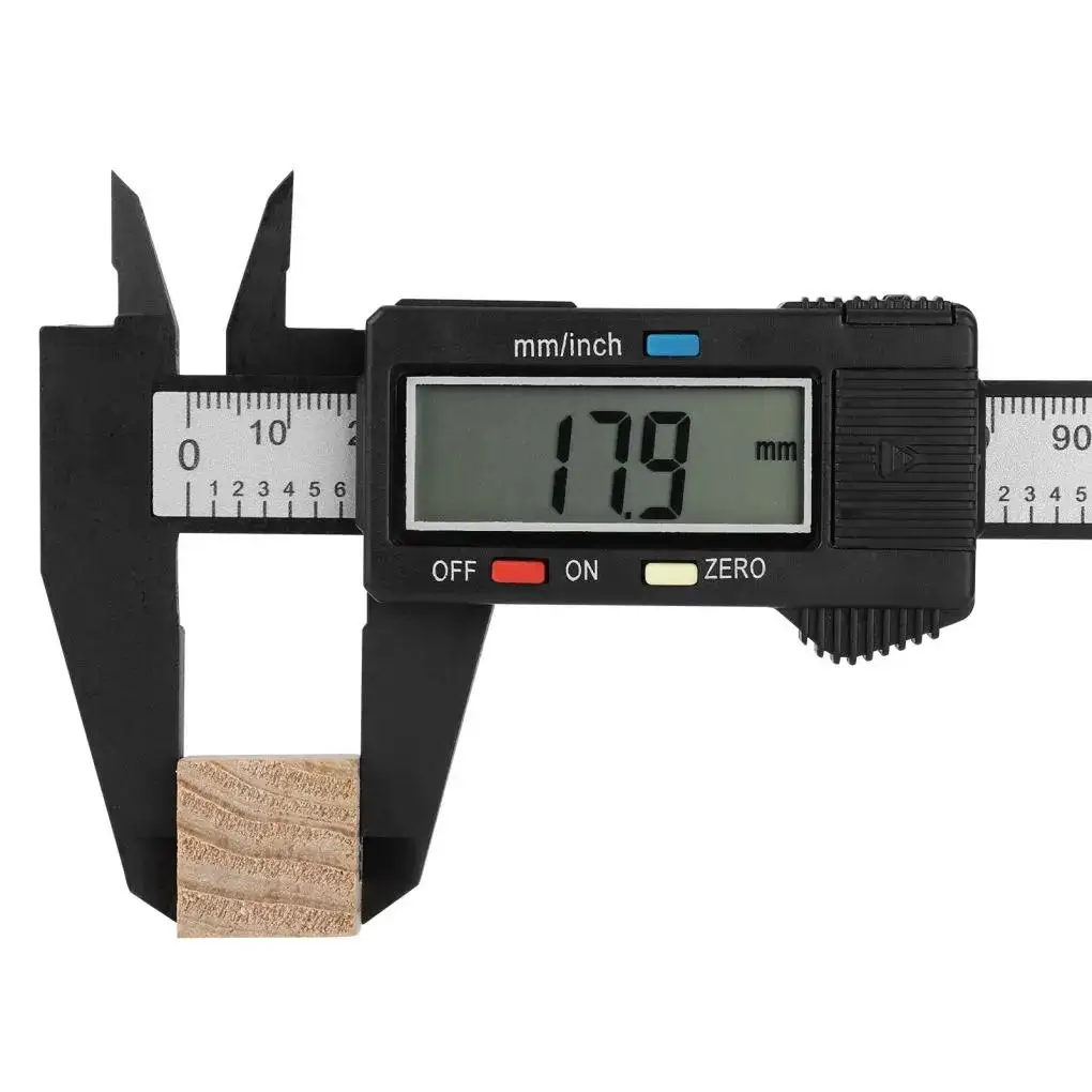 

Digital Ruler 6 Inch 100mm 150mm Electronic Vernier Caliper Gauge Micrometer Measuring Tool With Battery