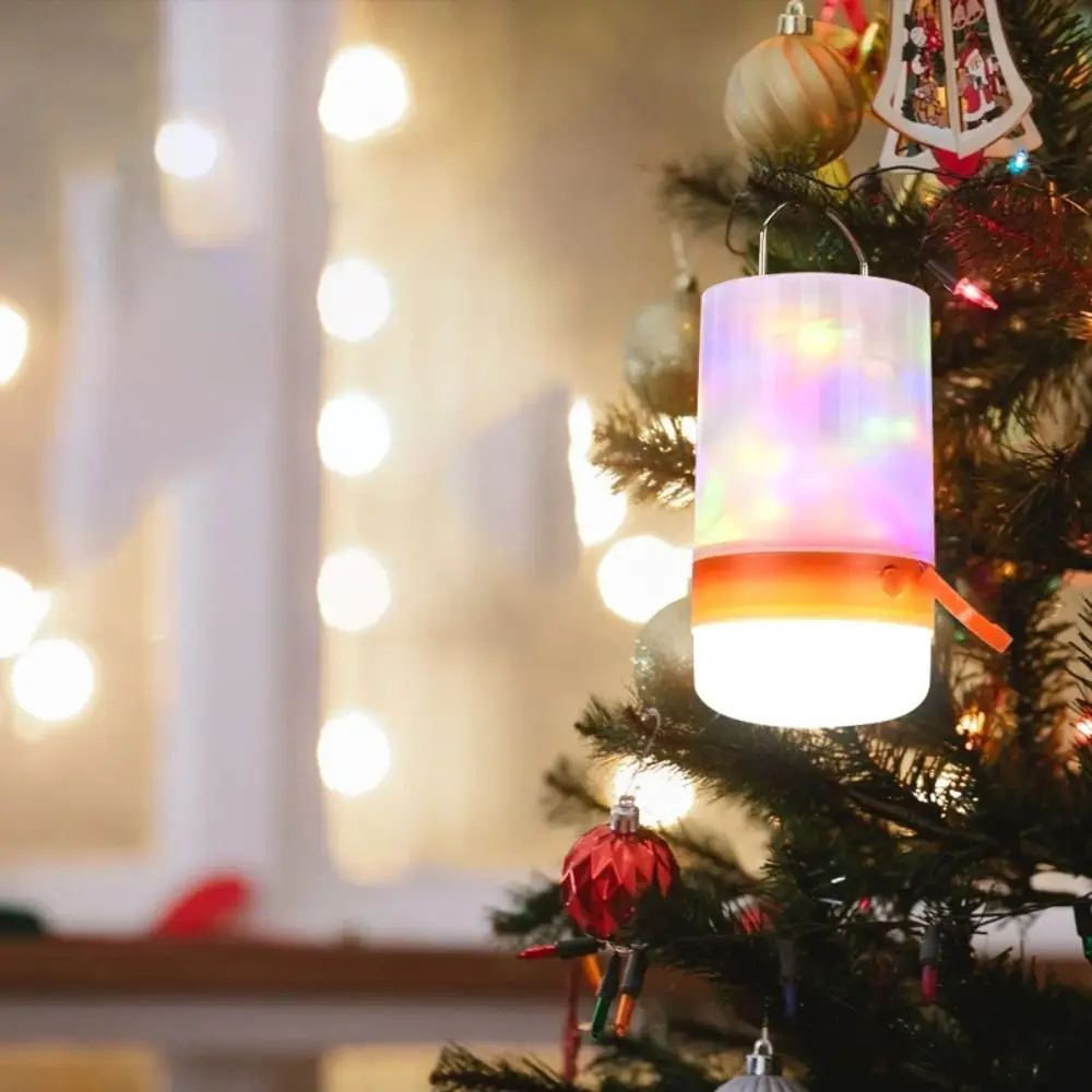 Strip Light Colorful Camping Light Rechargeable RGB String Light With Hook 10M Length LED Camping Lamp Room Decor