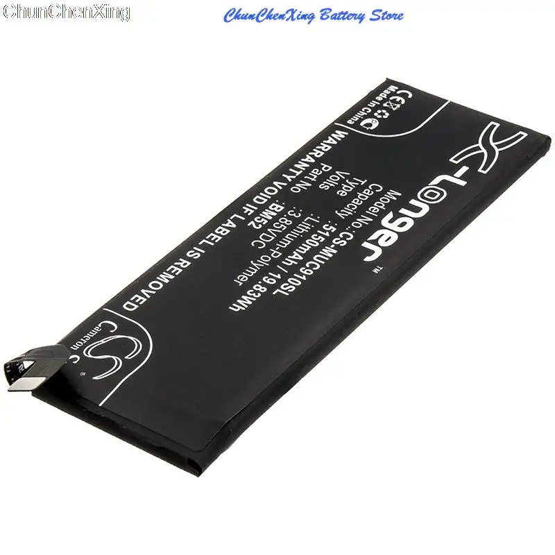 Cameron Sino 5150mAh Battery BM52 for Xiaom CC9 Pro, M1910F4E, M1910F4G,Mi CC9e Pro,Mi Note 10 Pro