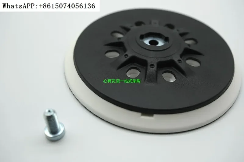 Replacing the grinding pad 6-inch 17-hole dry grinder The grinding pad disc tray can be used for the 6-inch f-esto grinder.