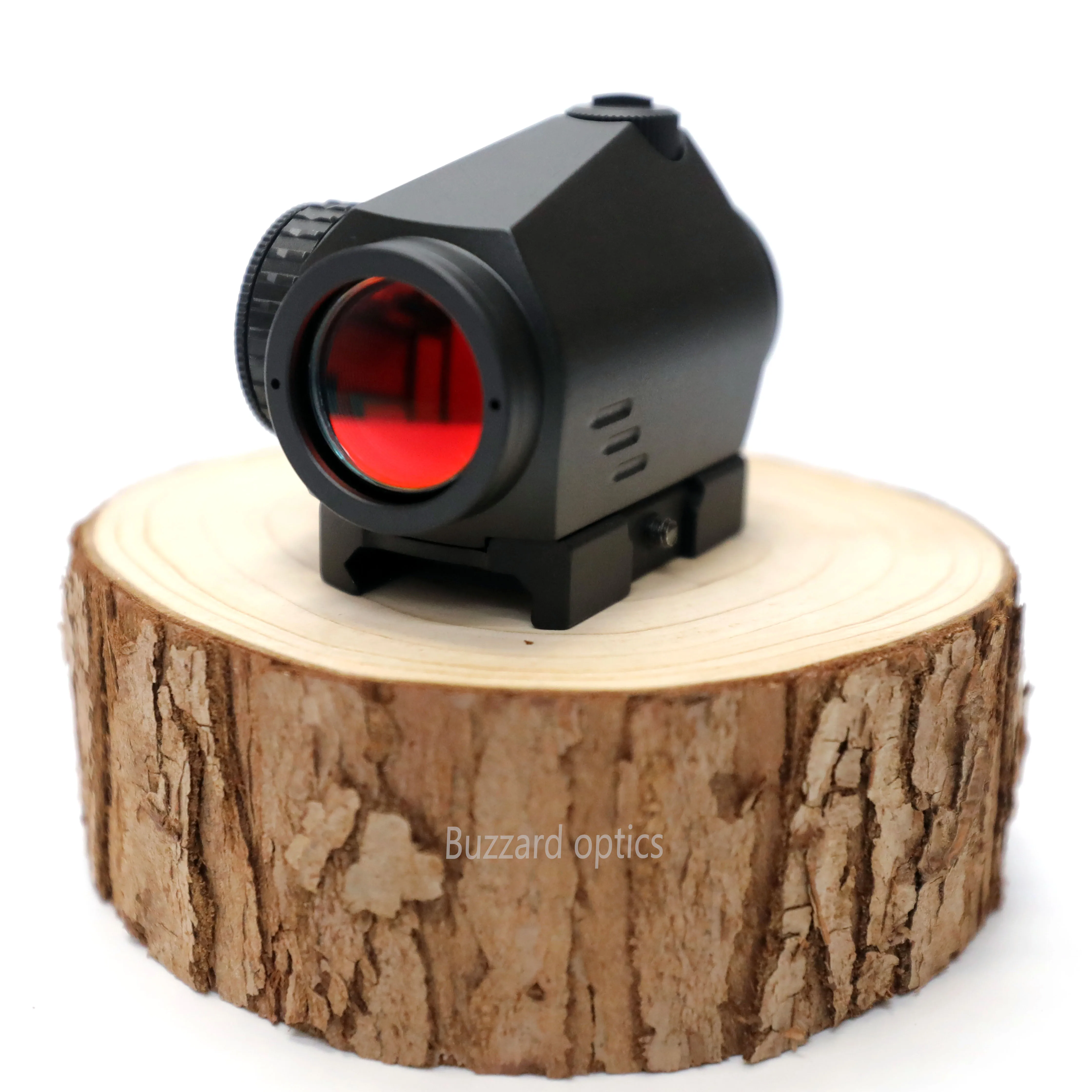 

Buzzard Optics 1X20 Red Dot Sight 3MOA Высокая противоударная линза с многослойным покрытием Водонепроницаемая для .223/5,56 .308/7.62 Подходит для направляющей 20 мм