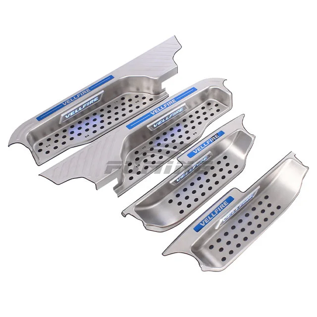 

Stainless Steel Replacement Pedal for Alphard Car Modification Accessories , Equipped With Decorative Atmosphere Light