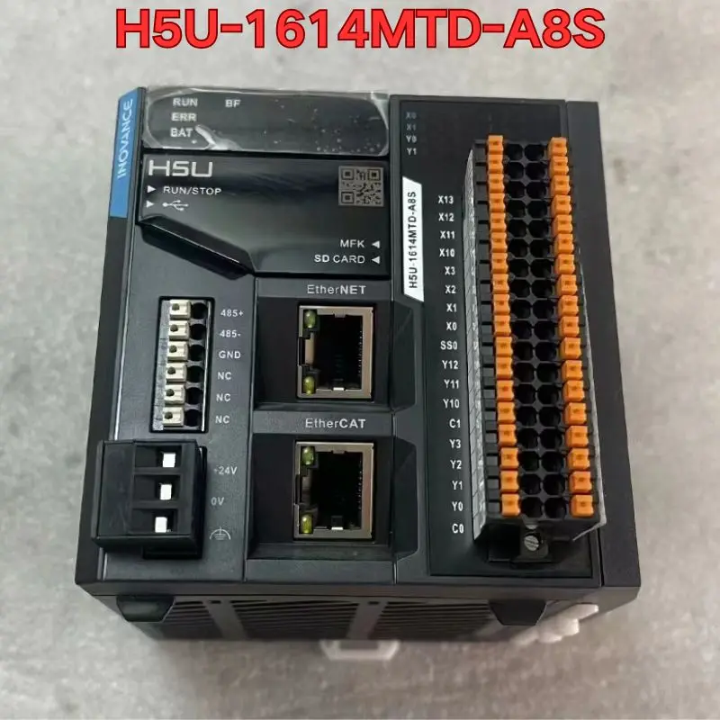 

Second-hand PLC control module H5U-1614MTD-A8S function test is normal