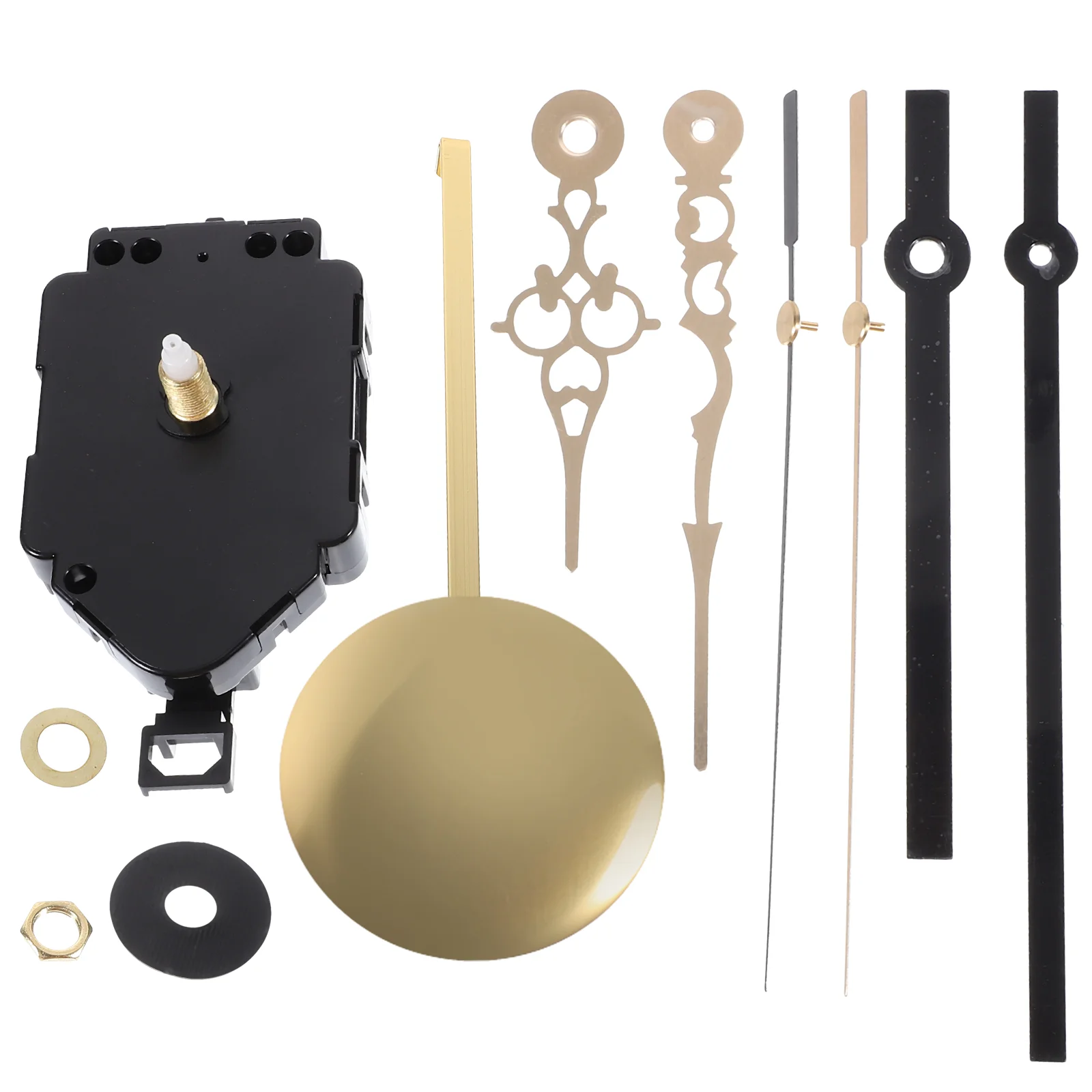 Quartz Pendulum Clock Movement Mechanism Kit 3d Hands Parts Repair High-torque Metal