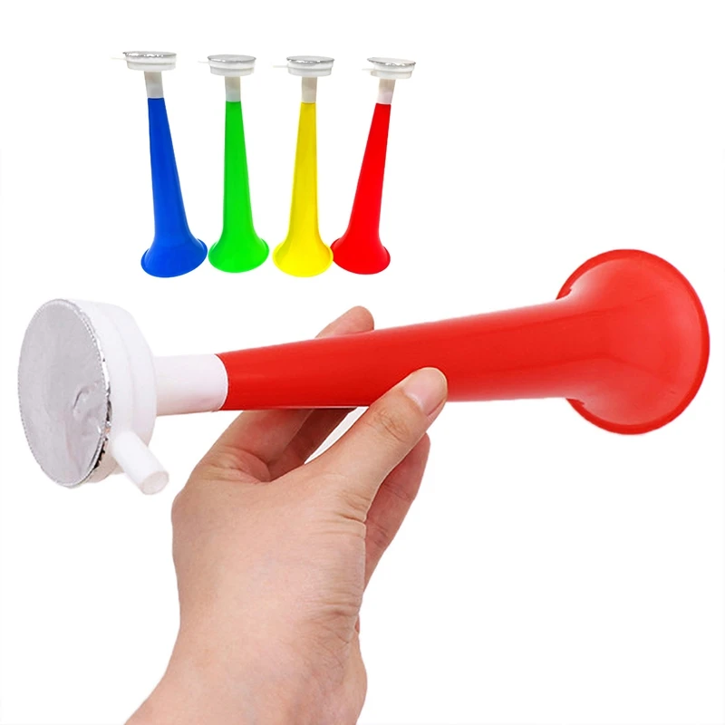 1Pc Cheer Plastic Horn Football Game Fans Cheerleading Props Vuvuzela Kid Trumpet Football Cheer Horns Wholesale Dropshipping