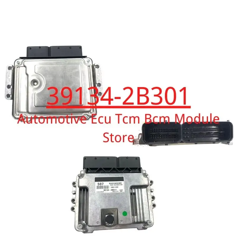 

39134-2B301 For KIA Rio Original New ECU Car Engine Computer Board Electronic Control Unit 391342B301 MEG17.9.12 E90B