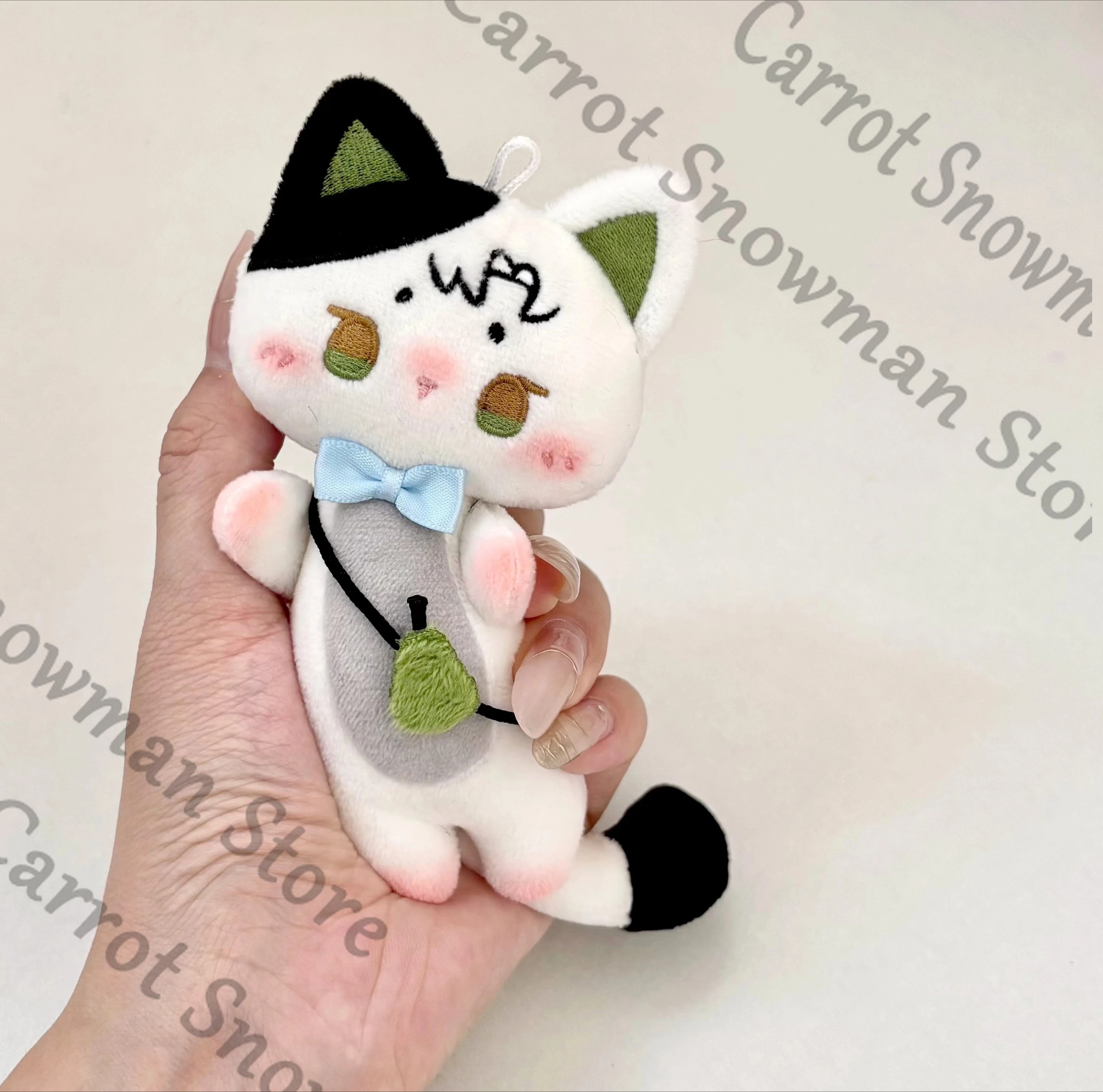 사랑과 Deepspace Zayne 애니메이션 코스프레 만화 Maumet 인형 가방 펜던트 키 체인 배낭 장식 선물