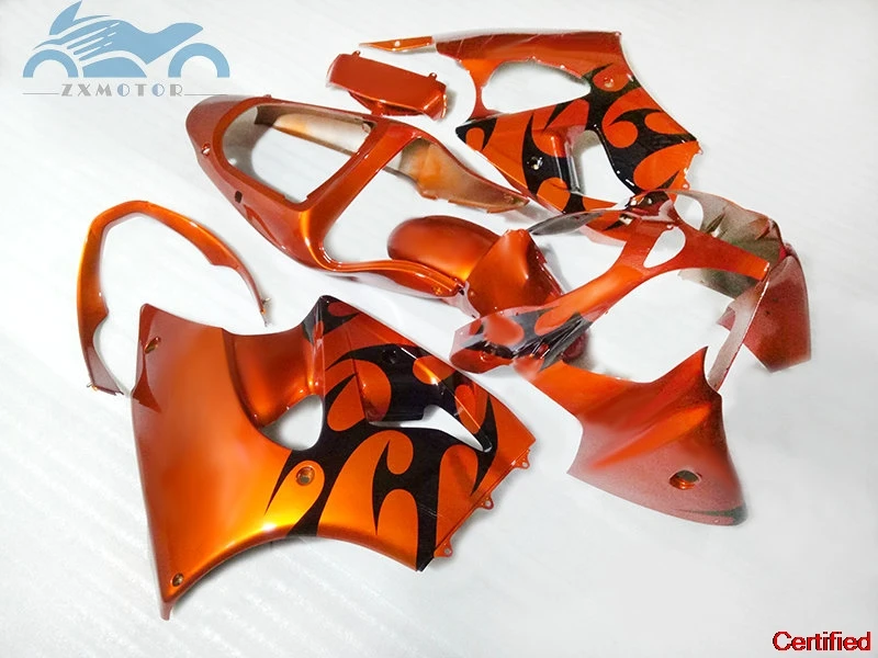 

Injection fairing kit for Kawasaki Ninja 2000 2001 2002 ZX6R ABS plastic motorcycle fairings ZX 6R 00 01 02 bodykit
