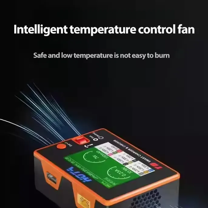 HOTA T8 밸런스 충전기 1~85 650W 22A 모델 항공기 리튬 배터리 고출력 자석 다기능 액세서리 RC