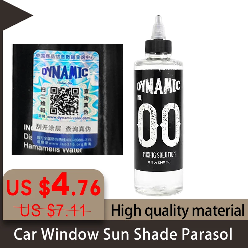 Dynamic Tattoo Color Mixing Solution Special Shading Solution Blending Agent Pigment Enhancer Tattoo Ink Diluent Thinner 4OZ 8OZ