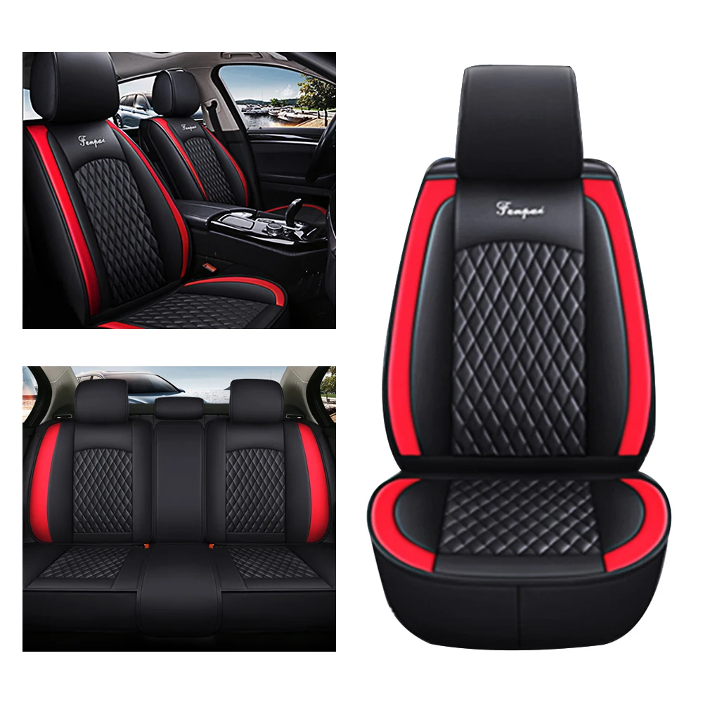 

Car Seat Cover Waterproof For Hyundai Accent/Brio/Solaris/i25/Avega/ 2006-2023 Quality Leather Auto Seat Cover Protector