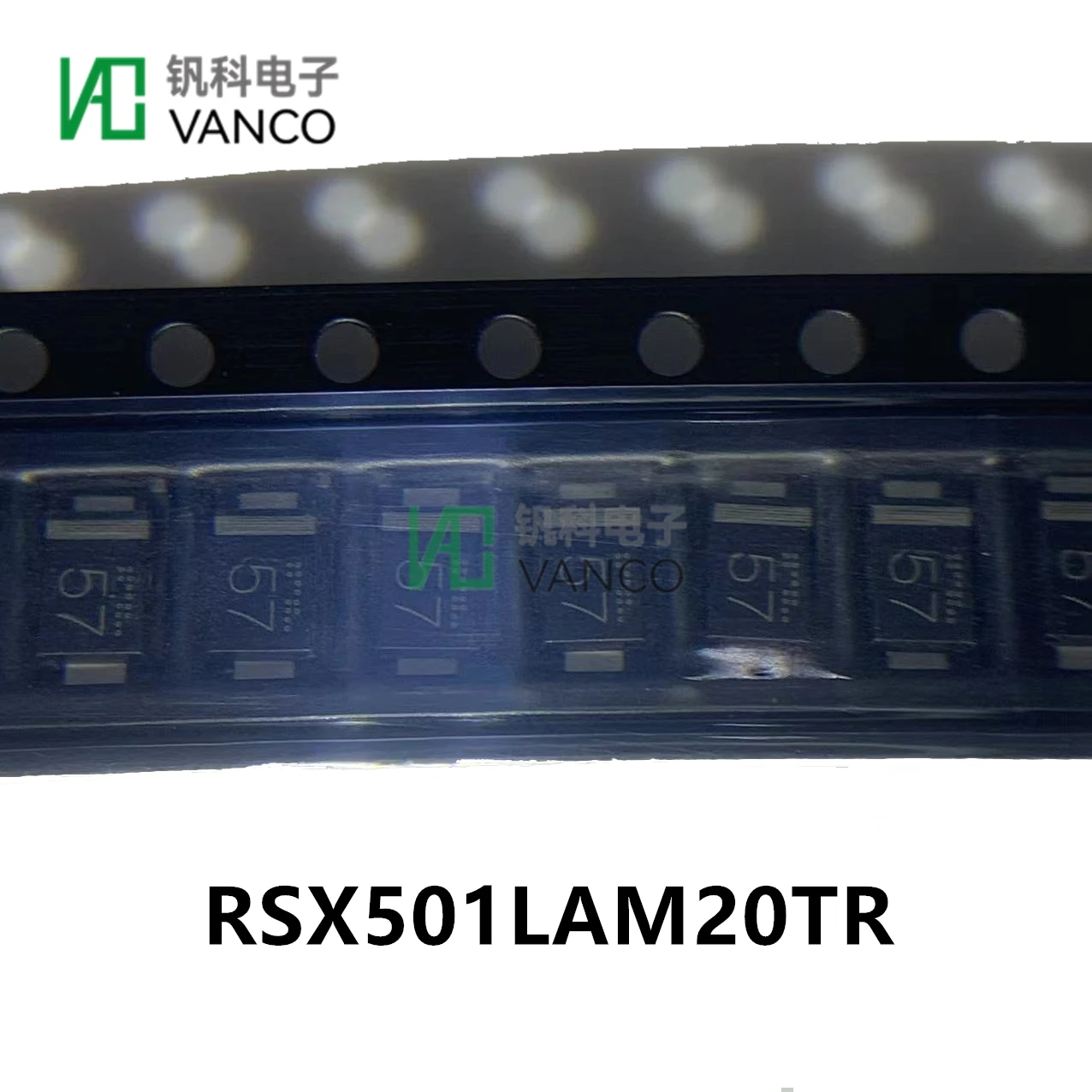 10pcs Kit Transistor Kit RSX501LAM20TR DIODE SCHOTTKY 20V 5A PMDTM In Sctock