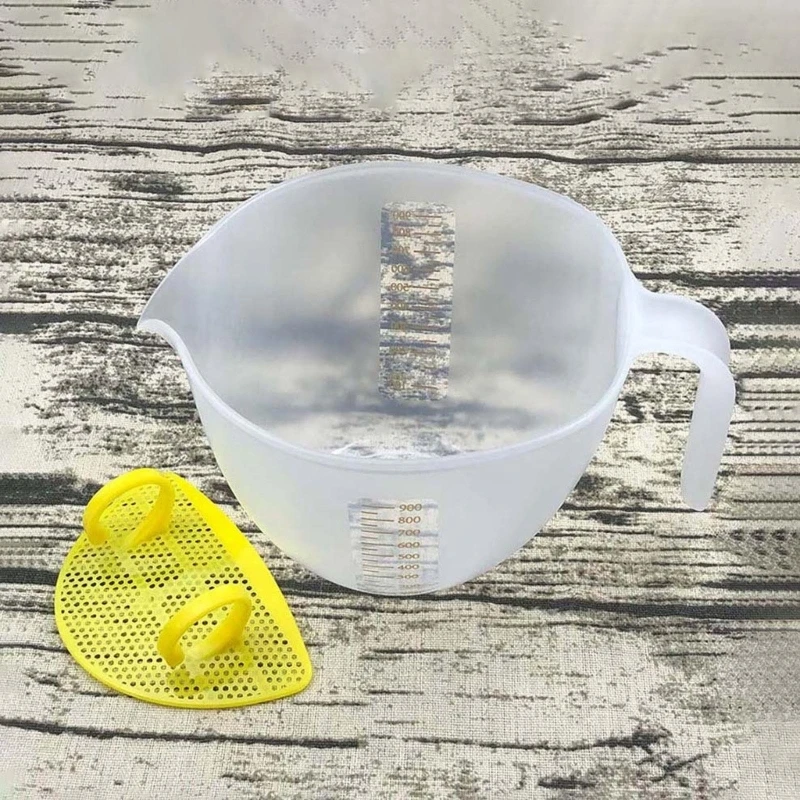 Transparent Egg Beating Measuring Cup PP Material Kitchen Baking Accessories Dropship