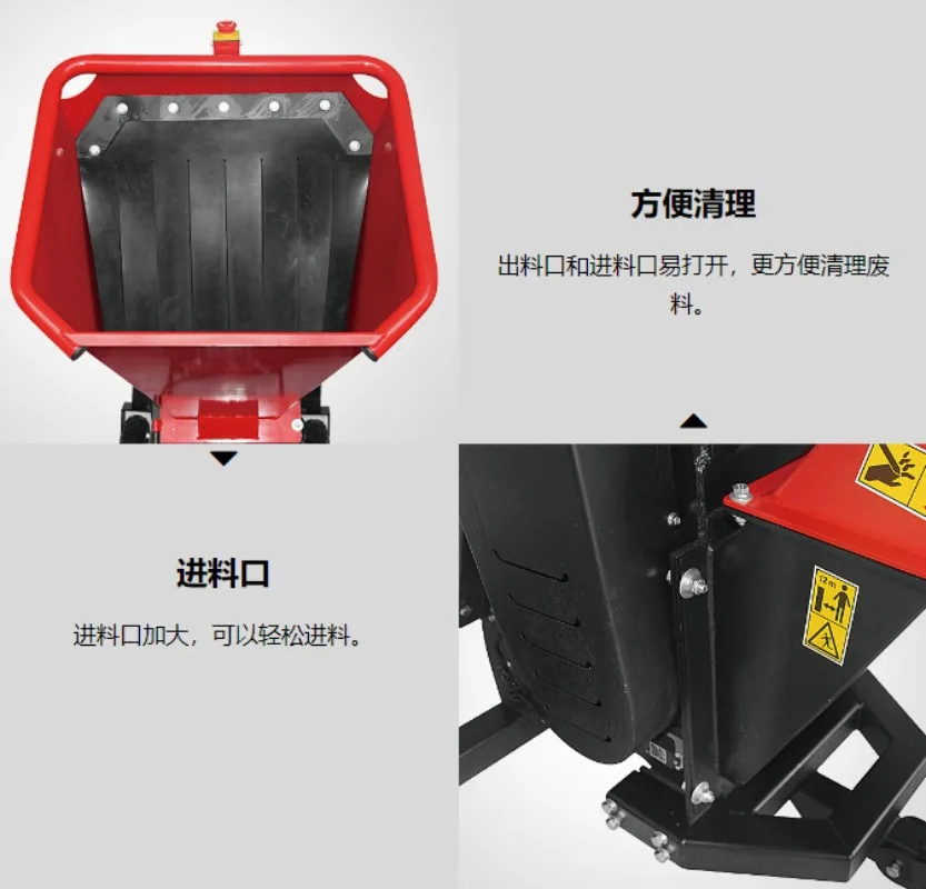 12Cm drum crusher, crushing diameter 12cm Kohler CH440 engine 14 horsepower electric start