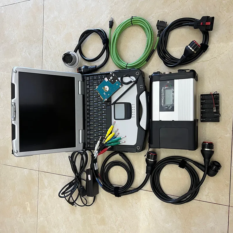 MB C5 SD connect + Star C5 V202.09 HDD Expert mode software + CF31 Toughbook laptop for MB SD Connect Compact 5 Diagnostic tool