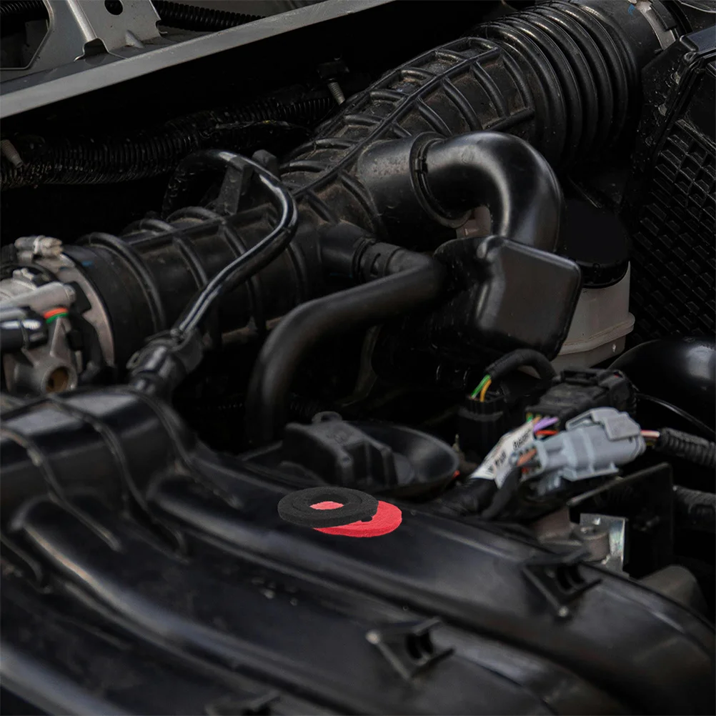 

10pcs Terminal Protectors: Felt Washer Gaskets For Car Truck Suv Shock Absorption Vibration Protection Universal