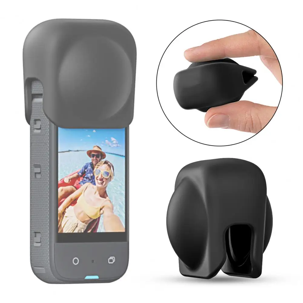 Lens Dust Cover  Eco-friendly Dust Proof Easy to Install  Motion Photography Camera Protector