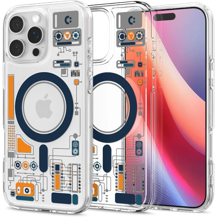 

Ultra Hybrid MagFit Direct Digital Printing Case for iPhone 16 Pro [Custom Design][Compatible with Magsafe] - Analogue